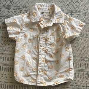 Monica & Andy Pretzel Shirt Organic Cotton- 12-18 months